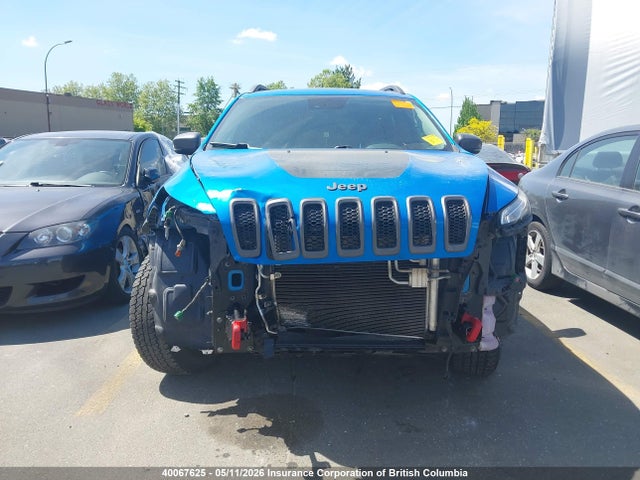 Aukcja sprzedaży 2018 Jeep Cherokee Trailhawk, vin: 1C4PJMBX7JD514757, numer aukcji: 40067625