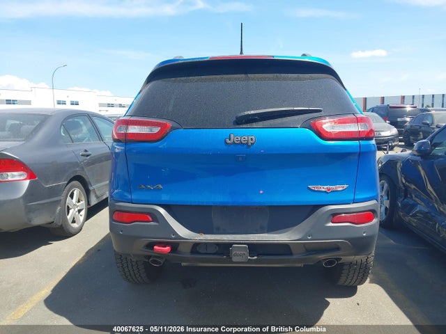 Aukcja sprzedaży 2018 Jeep Cherokee Trailhawk, vin: 1C4PJMBX7JD514757, numer aukcji: 40067625