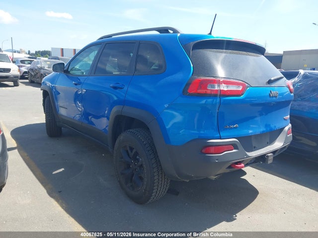 Aukcja sprzedaży 2018 Jeep Cherokee Trailhawk, vin: 1C4PJMBX7JD514757, numer aukcji: 40067625