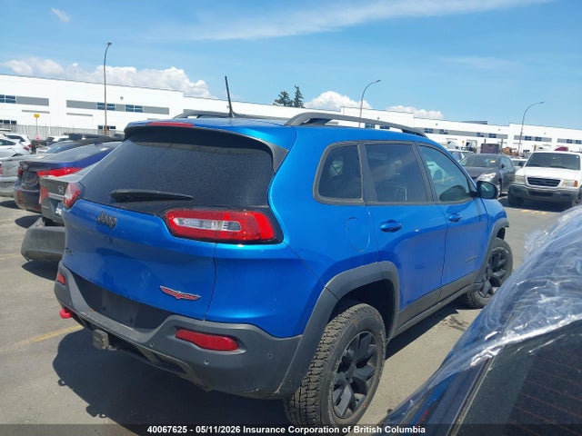 Aukcja sprzedaży 2018 Jeep Cherokee Trailhawk, vin: 1C4PJMBX7JD514757, numer aukcji: 40067625
