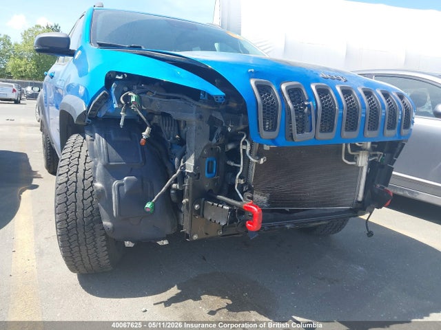 Aukcja sprzedaży 2018 Jeep Cherokee Trailhawk, vin: 1C4PJMBX7JD514757, numer aukcji: 40067625