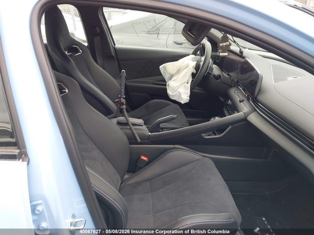 2025 Hyundai Elantra N Dct მანქანა იყიდება აუქციონზე, vin: KMHLW4DK2SU031711, აუქციონის ნომერი: 40067627