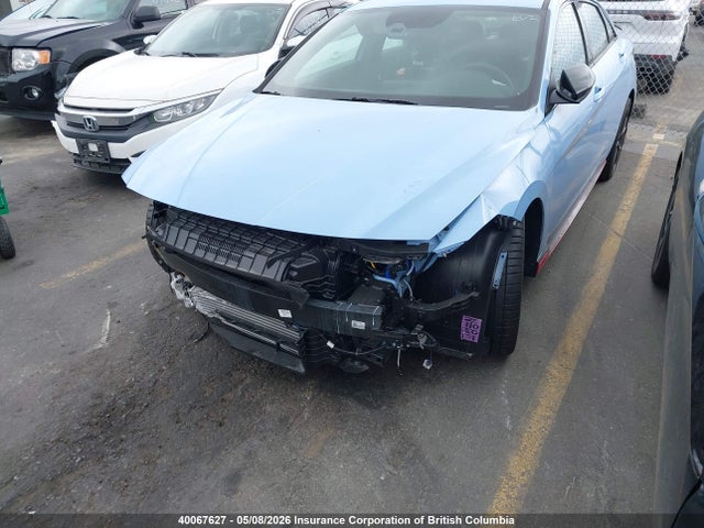 2025 Hyundai Elantra N Dct მანქანა იყიდება აუქციონზე, vin: KMHLW4DK2SU031711, აუქციონის ნომერი: 40067627
