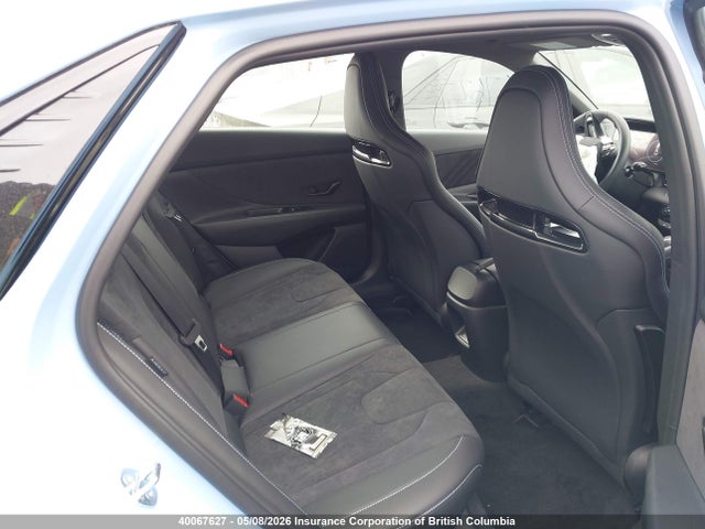 2025 Hyundai Elantra N Dct მანქანა იყიდება აუქციონზე, vin: KMHLW4DK2SU031711, აუქციონის ნომერი: 40067627