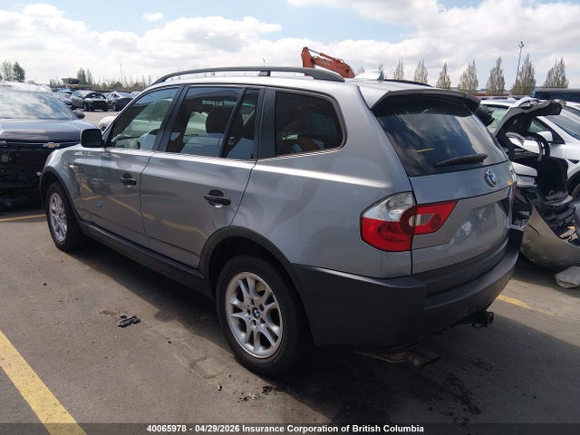 Продажа на аукционе авто 2004 Bmw X3 2.5i, vin: WBXPA73404WC40595, номер лота: 40065978