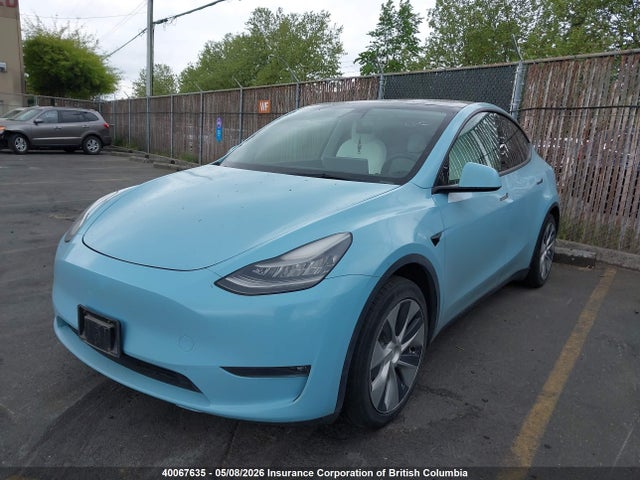 2021 Tesla Model Y მანქანა იყიდება აუქციონზე, vin: 5YJYGDED1MF120432, აუქციონის ნომერი: 40067635