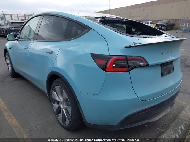 2021 Tesla Model Y მანქანა იყიდება აუქციონზე, vin: 5YJYGDED1MF120432, აუქციონის ნომერი: 40067635