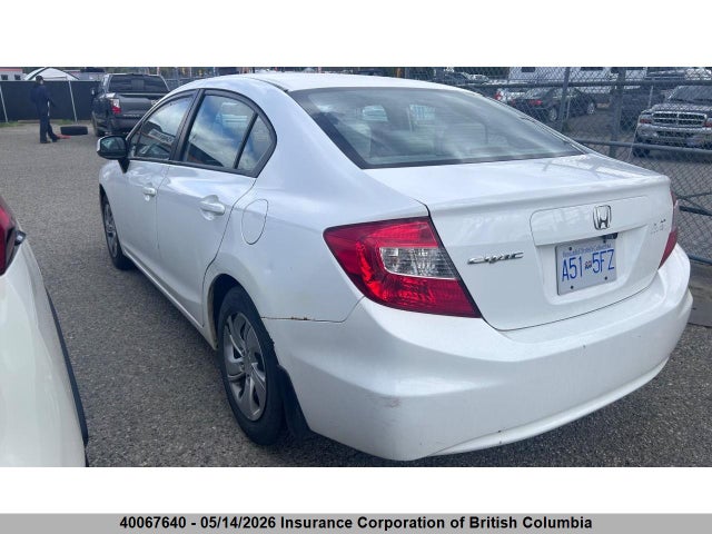 Aukcja sprzedaży 2012 Honda Civic, vin: 2HGFB2F47CH060529, numer aukcji: 40067640