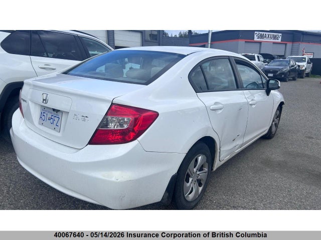 Aukcja sprzedaży 2012 Honda Civic, vin: 2HGFB2F47CH060529, numer aukcji: 40067640