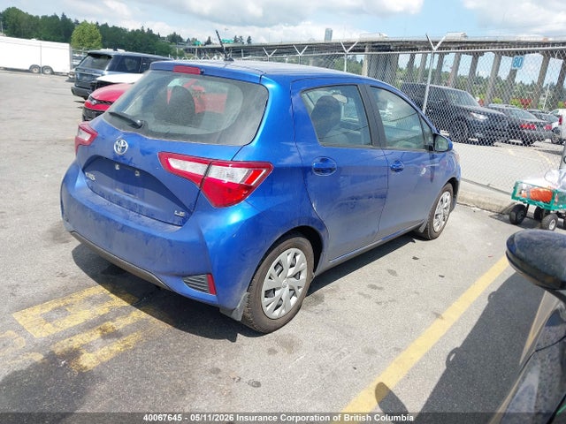 40067645 :رقم المزاد ، VNKKTUD31JA100431 vin ، 2018 Toyota Yaris مزاد بيع