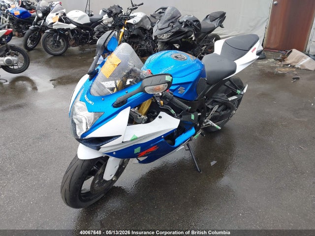 2013 Suzuki Gsx-r750 მანქანა იყიდება აუქციონზე, vin: JS1GR7MA9D2101946, აუქციონის ნომერი: 40067648
