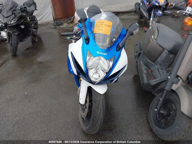 2013 Suzuki Gsx-r750 მანქანა იყიდება აუქციონზე, vin: JS1GR7MA9D2101946, აუქციონის ნომერი: 40067648