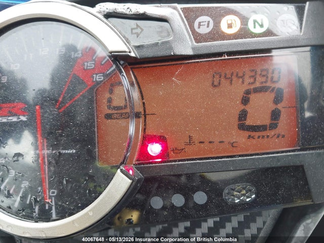 2013 Suzuki Gsx-r750 მანქანა იყიდება აუქციონზე, vin: JS1GR7MA9D2101946, აუქციონის ნომერი: 40067648