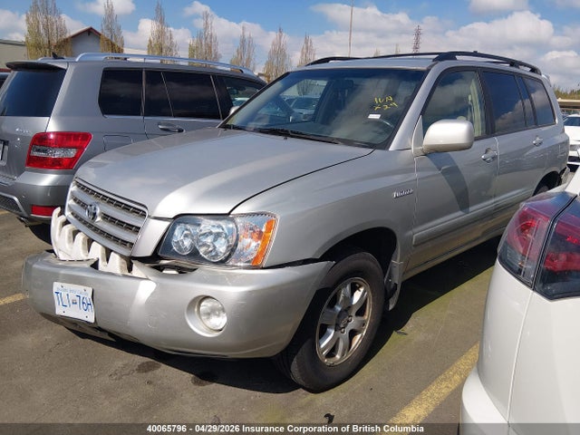 40065796 :رقم المزاد ، JTEHF21A920074293 vin ، 2002 Toyota Highlander Limited مزاد بيع