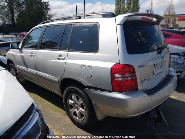 40065796 :رقم المزاد ، JTEHF21A920074293 vin ، 2002 Toyota Highlander Limited مزاد بيع