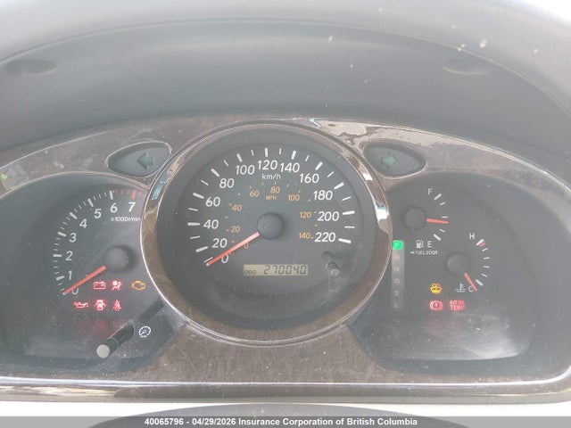 40065796 :رقم المزاد ، JTEHF21A920074293 vin ، 2002 Toyota Highlander Limited مزاد بيع