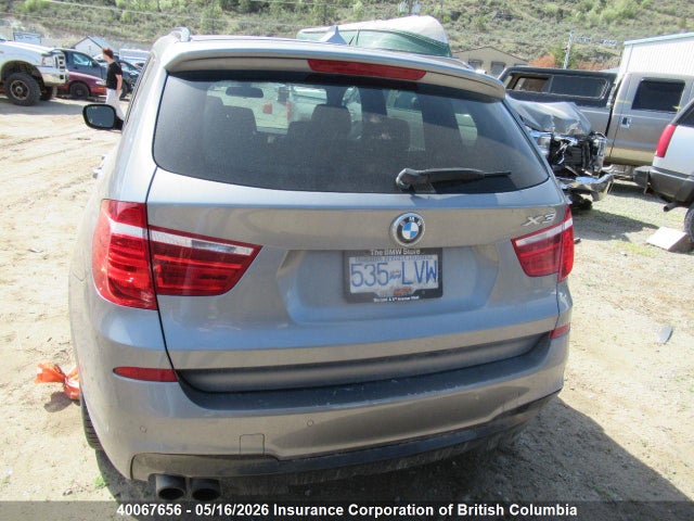 Продажа на аукционе авто 2013 Bmw X3, vin: 5UXWX7C56DL982951, номер лота: 40067656