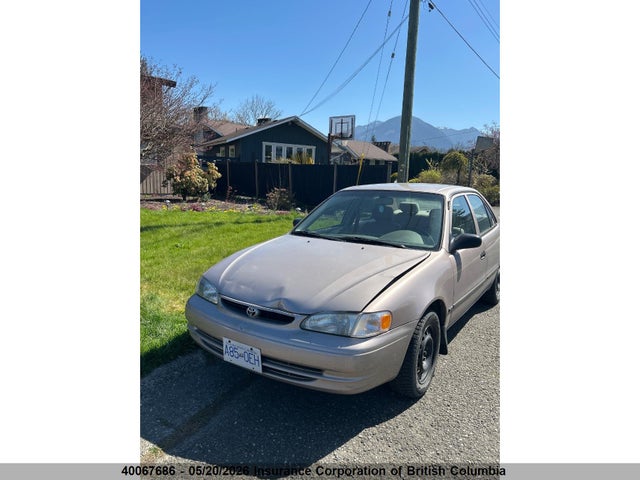 Aukcja sprzedaży 2000 Toyota Corolla Ve/ce/le, vin: 2T1BR12E7YC808442, numer aukcji: 40067686