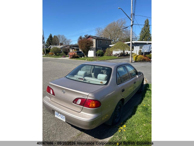 Aukcja sprzedaży 2000 Toyota Corolla Ve/ce/le, vin: 2T1BR12E7YC808442, numer aukcji: 40067686