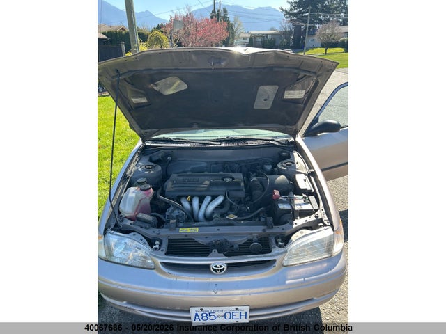 Aukcja sprzedaży 2000 Toyota Corolla Ve/ce/le, vin: 2T1BR12E7YC808442, numer aukcji: 40067686