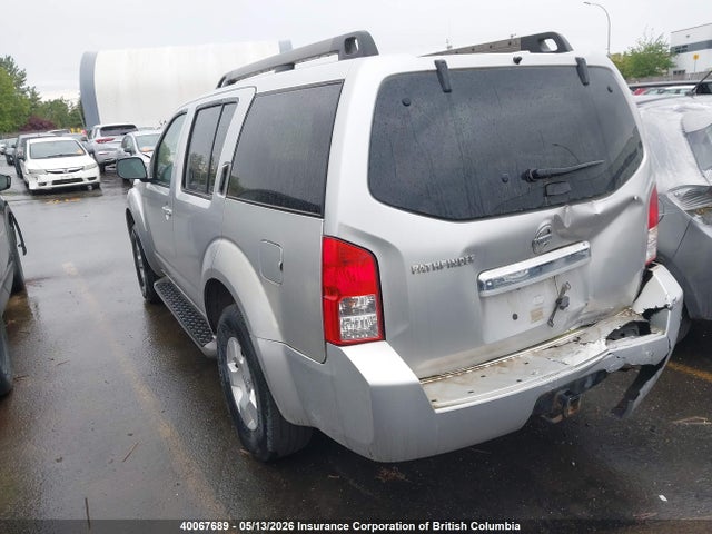 Продажа на аукционе авто 2008 Nissan Pathfinder S/le/se, vin: 5N1AR18BX8C625310, номер лота: 40067689