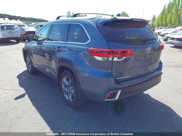 40067693 :رقم المزاد ، 5TDDZRFH3KS972586 vin ، 2019 Toyota Highlander Limited/ltd Platinum مزاد بيع