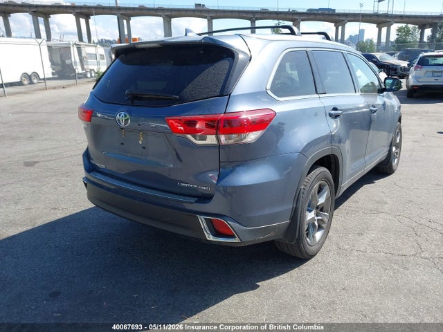 40067693 :رقم المزاد ، 5TDDZRFH3KS972586 vin ، 2019 Toyota Highlander Limited/ltd Platinum مزاد بيع