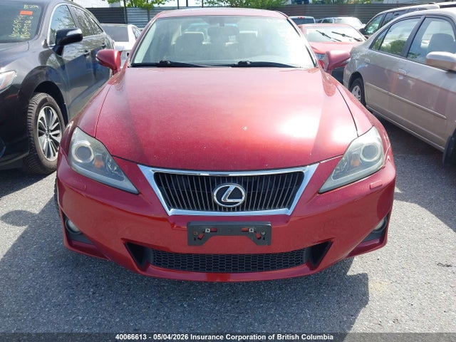 Продажа на аукционе авто 2011 Lexus Is 250, vin: JTHCF5C24B5047154, номер лота: 40066613