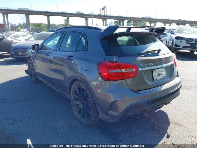 2015 Mercedes-benz Gla 45 Amg მანქანა იყიდება აუქციონზე, vin: WDDTG5CB6FJ125127, აუქციონის ნომერი: 40067701