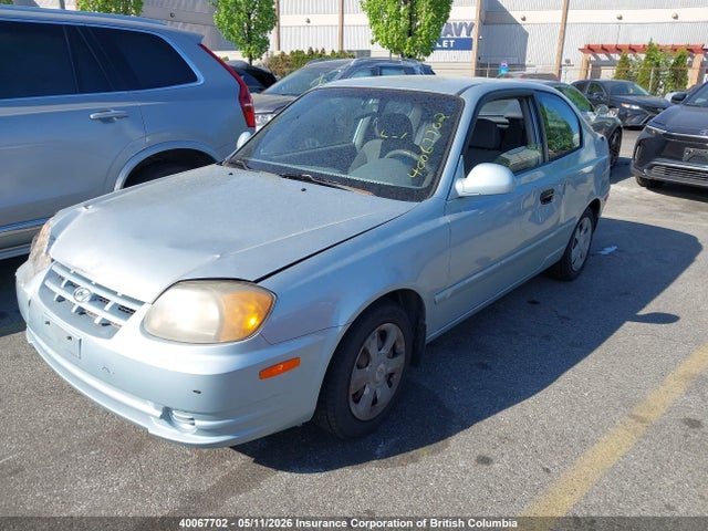 Auction sale of the 2005 Hyundai Accent Gs, vin: KMHCG35CX5U323531, lot number: 40067702