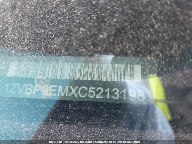 Продаж на аукціоні авто 2012 Ford Mustang, vin: 1ZVBP8EMXC5213198, номер лоту: 40067719