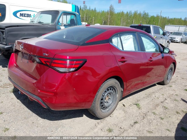 2024 Nissan Sentra Sv მანქანა იყიდება აუქციონზე, vin: 3N1AB8CV3RY316860, აუქციონის ნომერი: 40067043