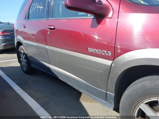 Продаж на аукціоні авто 2003 Buick Rendezvous Cx/cx Plus/cxl/cxl Plus, vin: 3G5DB03E23S500913, номер лоту: 40067744