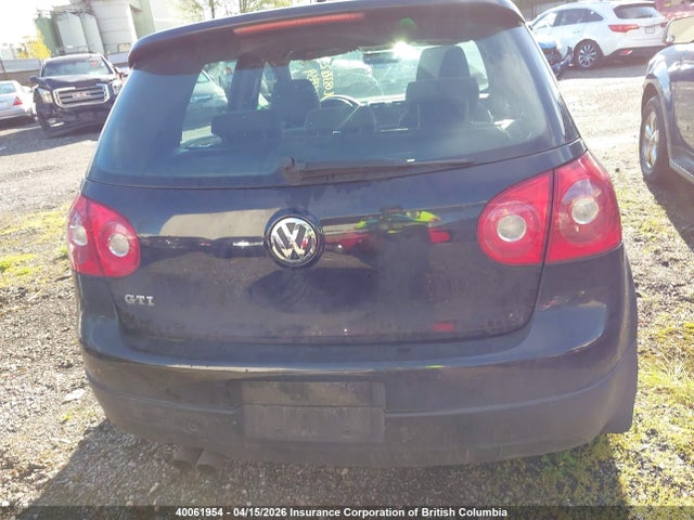 2007 Volkswagen New Gti მანქანა იყიდება აუქციონზე, vin: WVWHV71K87W152645, აუქციონის ნომერი: 40061954