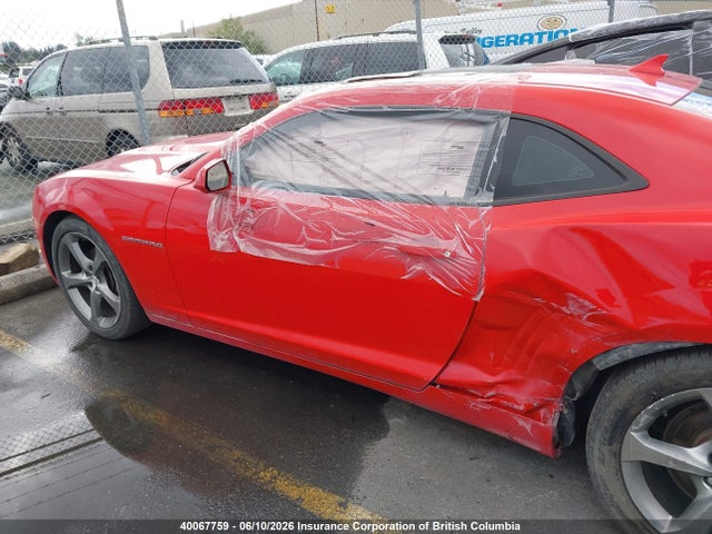40067759 :رقم المزاد ، 2G1FG1E35D9185309 vin ، 2013 Chevrolet Camaro Lt مزاد بيع