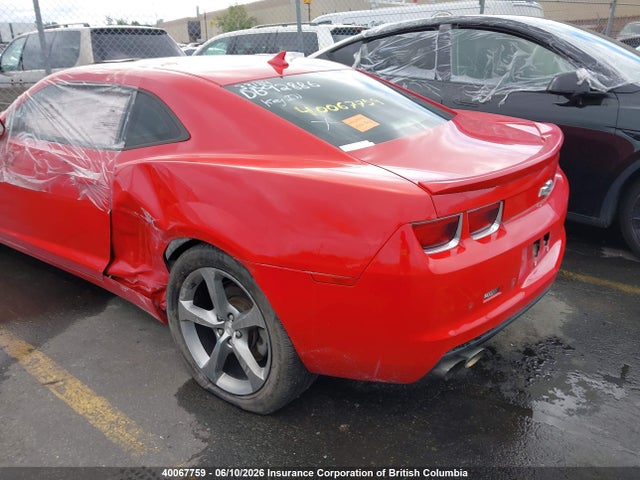 40067759 :رقم المزاد ، 2G1FG1E35D9185309 vin ، 2013 Chevrolet Camaro Lt مزاد بيع