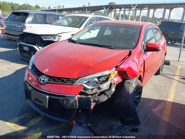 Продаж на аукціоні авто 2016 Toyota Corolla L/le/le Pls/prm/s/s Pls, vin: 2T1BURHE5GC647849, номер лоту: 40067764