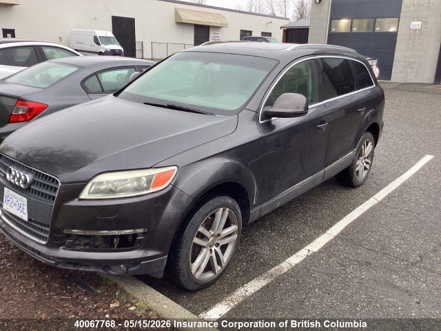 Aukcja sprzedaży 2007 Audi Q7, vin: WA1BY94L97D039788, numer aukcji: 40067768