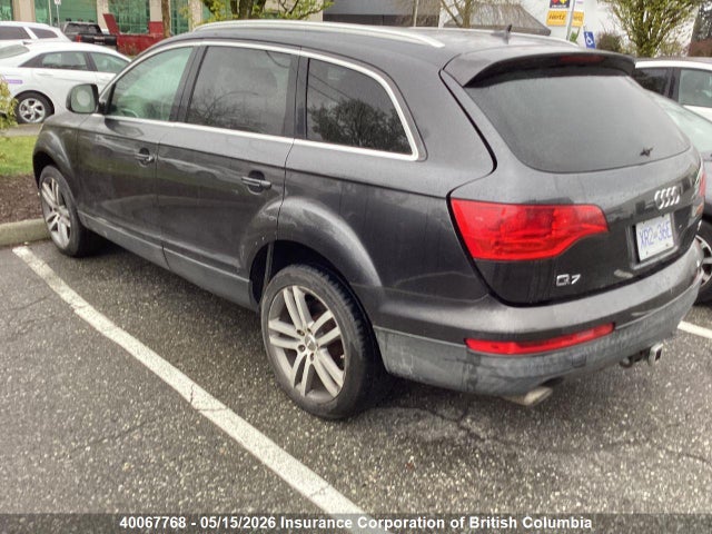 Aukcja sprzedaży 2007 Audi Q7, vin: WA1BY94L97D039788, numer aukcji: 40067768