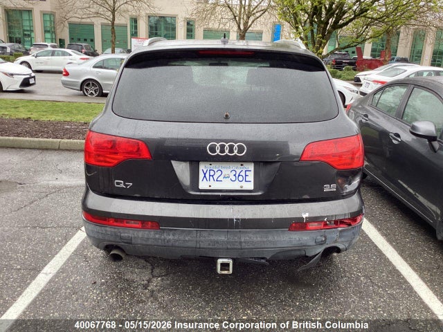 Aukcja sprzedaży 2007 Audi Q7, vin: WA1BY94L97D039788, numer aukcji: 40067768