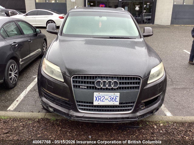 Aukcja sprzedaży 2007 Audi Q7, vin: WA1BY94L97D039788, numer aukcji: 40067768
