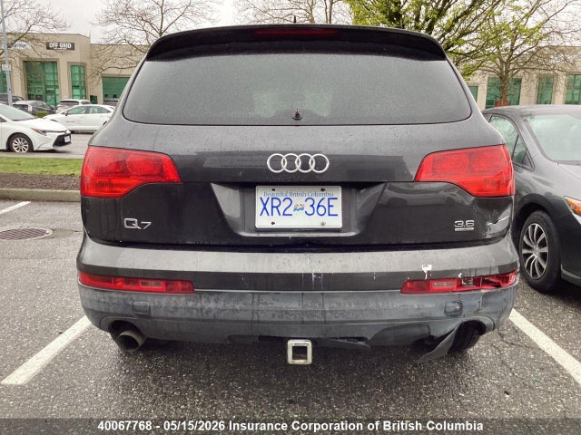 Aukcja sprzedaży 2007 Audi Q7, vin: WA1BY94L97D039788, numer aukcji: 40067768