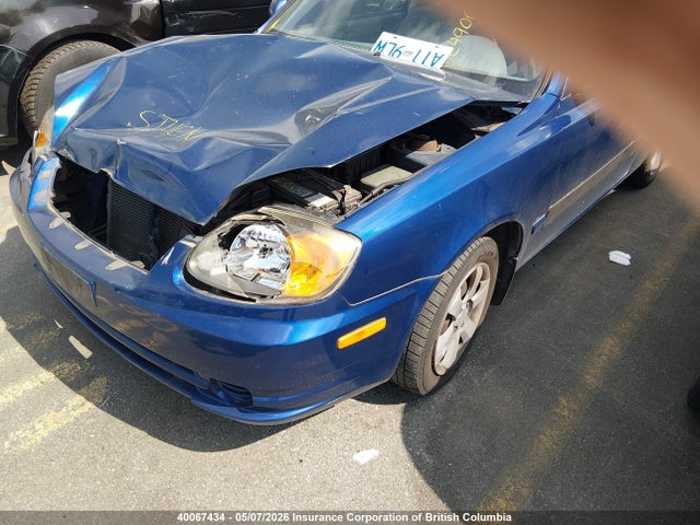 2006 Hyundai Accent Gt/gl/gls მანქანა იყიდება აუქციონზე, vin: KMHCG35C76U364488, აუქციონის ნომერი: 40067434