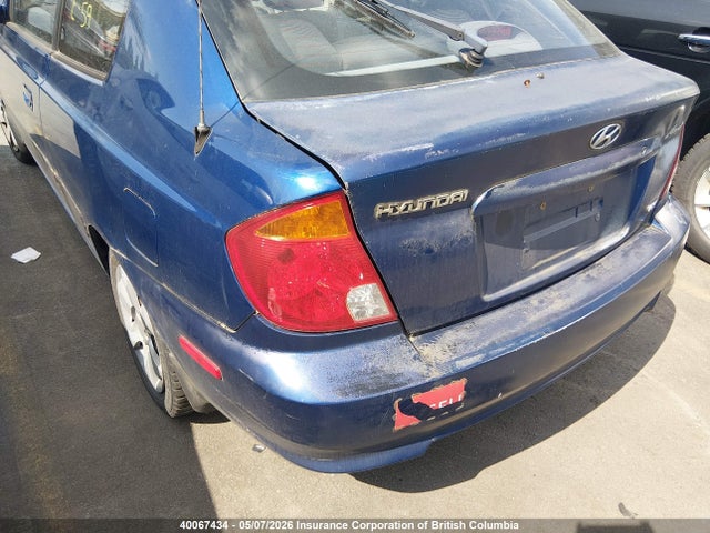 2006 Hyundai Accent Gt/gl/gls მანქანა იყიდება აუქციონზე, vin: KMHCG35C76U364488, აუქციონის ნომერი: 40067434