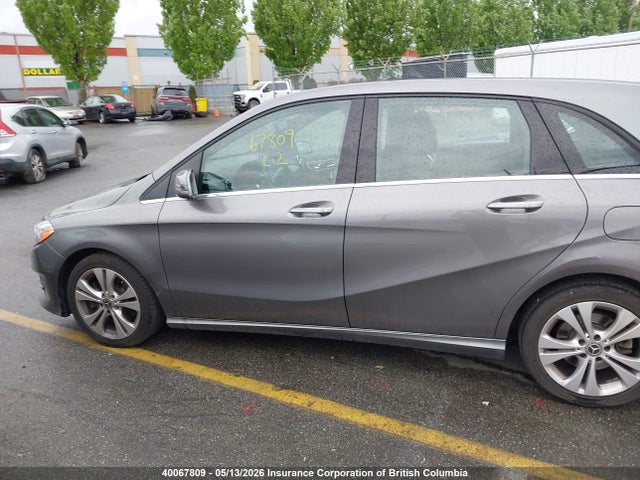 WDDMH4GB4JJ464158 Mercedes-Benz B 250 4matic