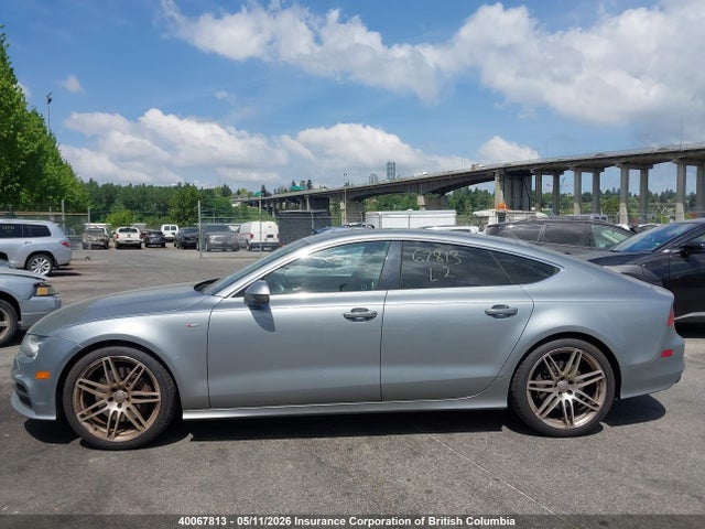 40067813 :رقم المزاد ، WAU3GCFC4CN138687 vin ، 2012 Audi A7 مزاد بيع