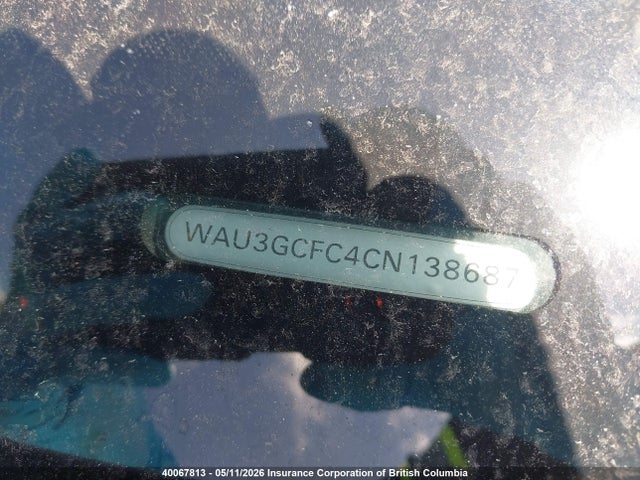 40067813 :رقم المزاد ، WAU3GCFC4CN138687 vin ، 2012 Audi A7 مزاد بيع