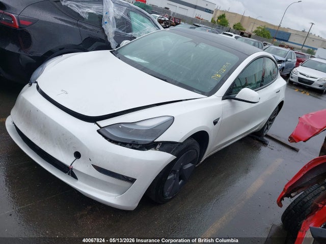 40067824 :رقم المزاد ، LRW3E1EB0PC851462 vin ، 2023 Tesla Model 3 مزاد بيع