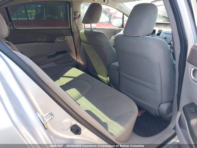 2012 Honda Civic Lx მანქანა იყიდება აუქციონზე, vin: 2HGFB2E47CH054361, აუქციონის ნომერი: 40061847