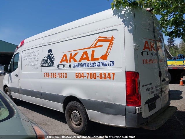 Aukcja sprzedaży 2020 Mercedes-benz Sprinter 2500 High Roof V6, vin: W1Y4ECHY2LT044093, numer aukcji: 40067853